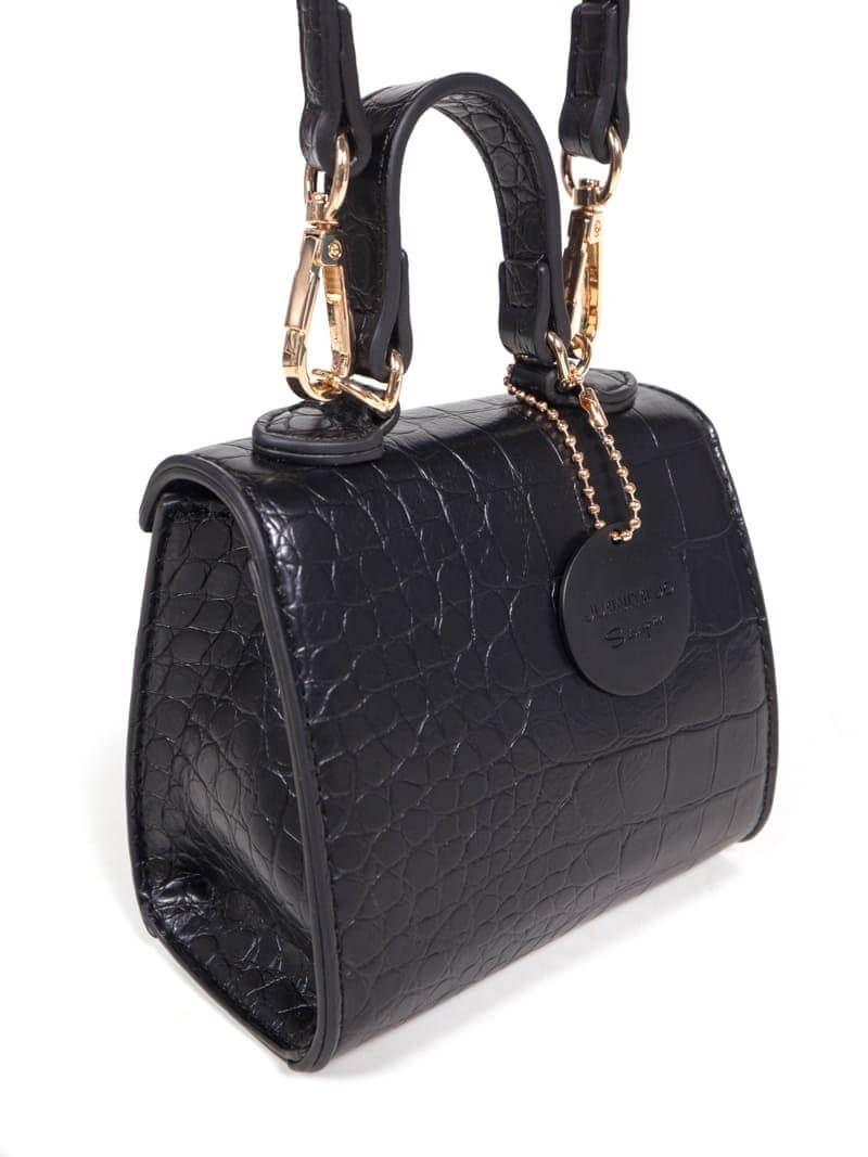 LIPSTICK BAG  NEGRO CROCO SOPHIE