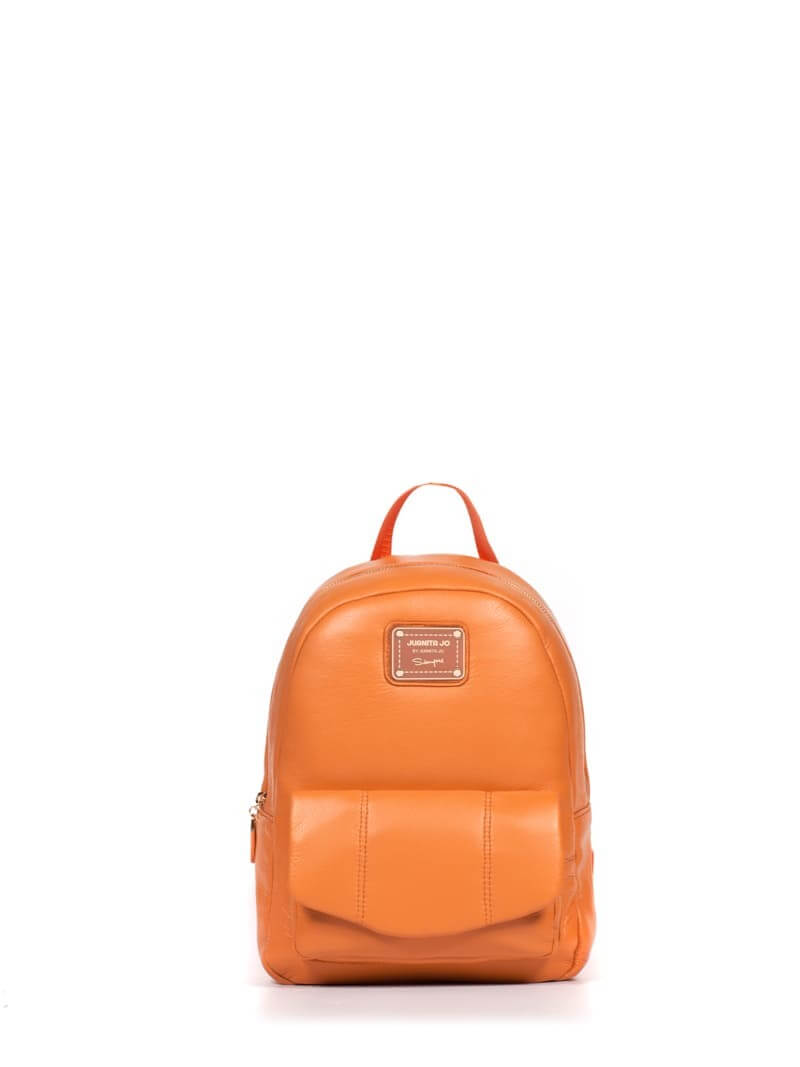 MOCHILA PUFFER  NARANJA MELANIE