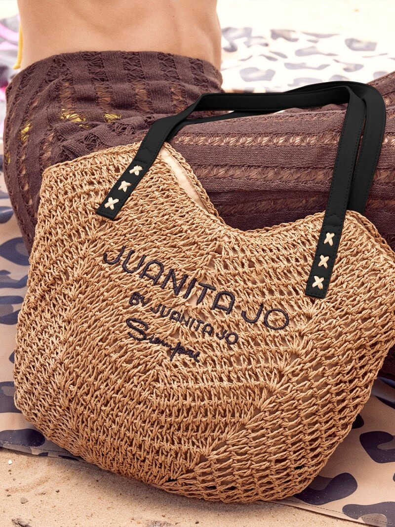 BOLSO DE PLAYA  SILVINA EFECTO YUTE