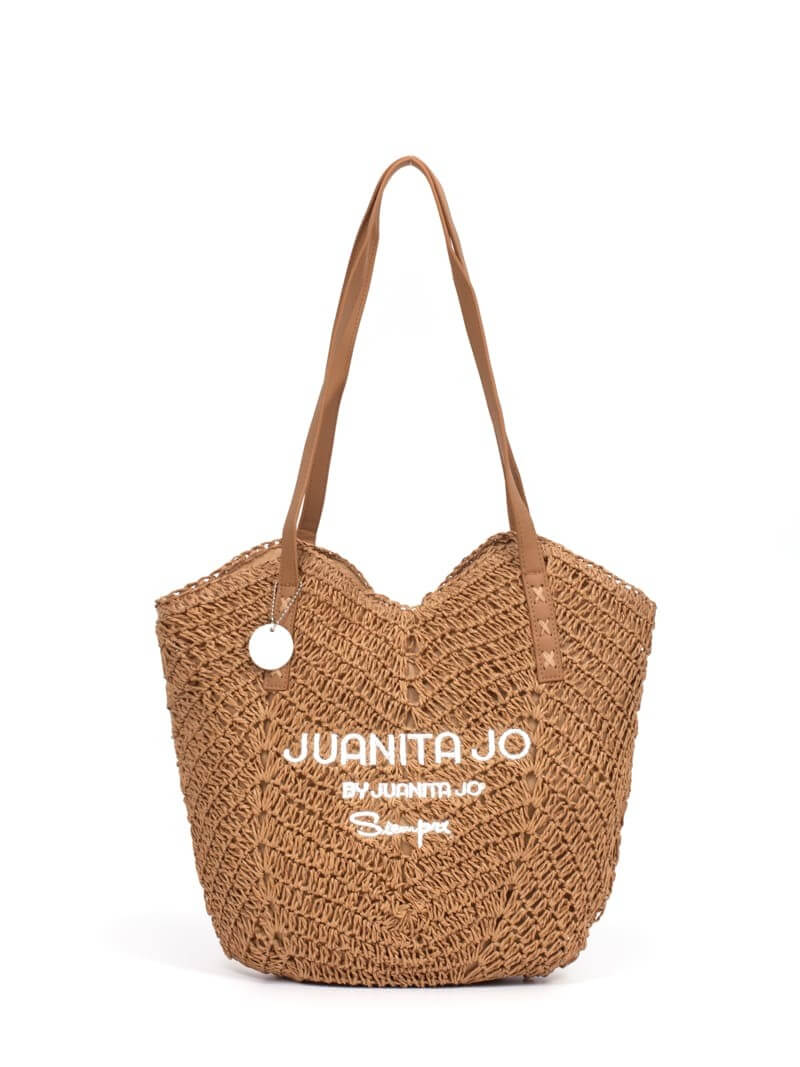 BOLSO DE PLAYA SILVINA EFECTO YUTE