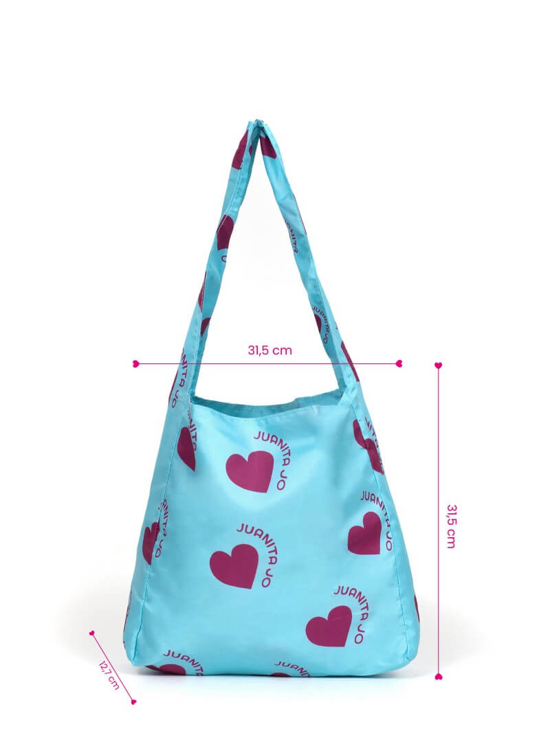 BOLSO MINI JUANA TURQUESA MEDIANO