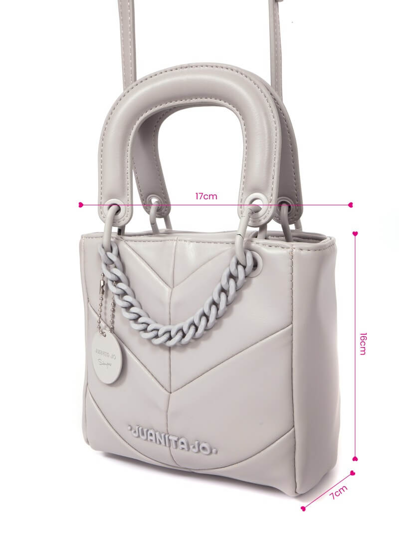 MINIBAG GRIS MAGNOLIA