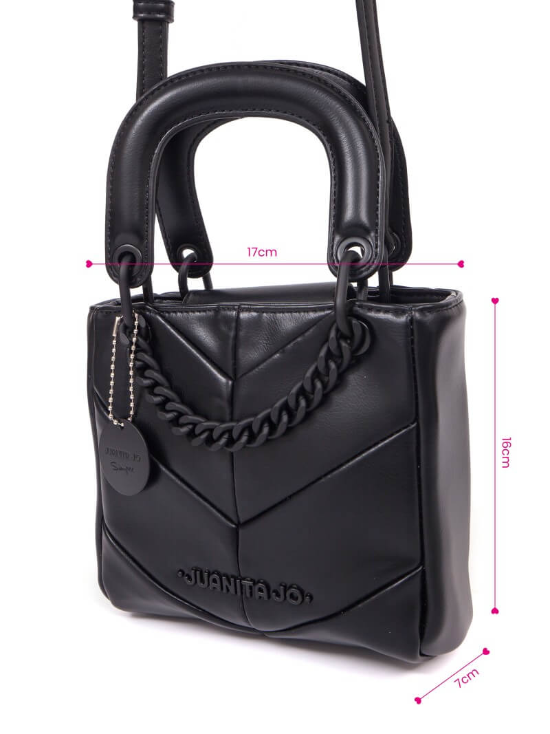 MINIBAG NEGRA MAGNOLIA