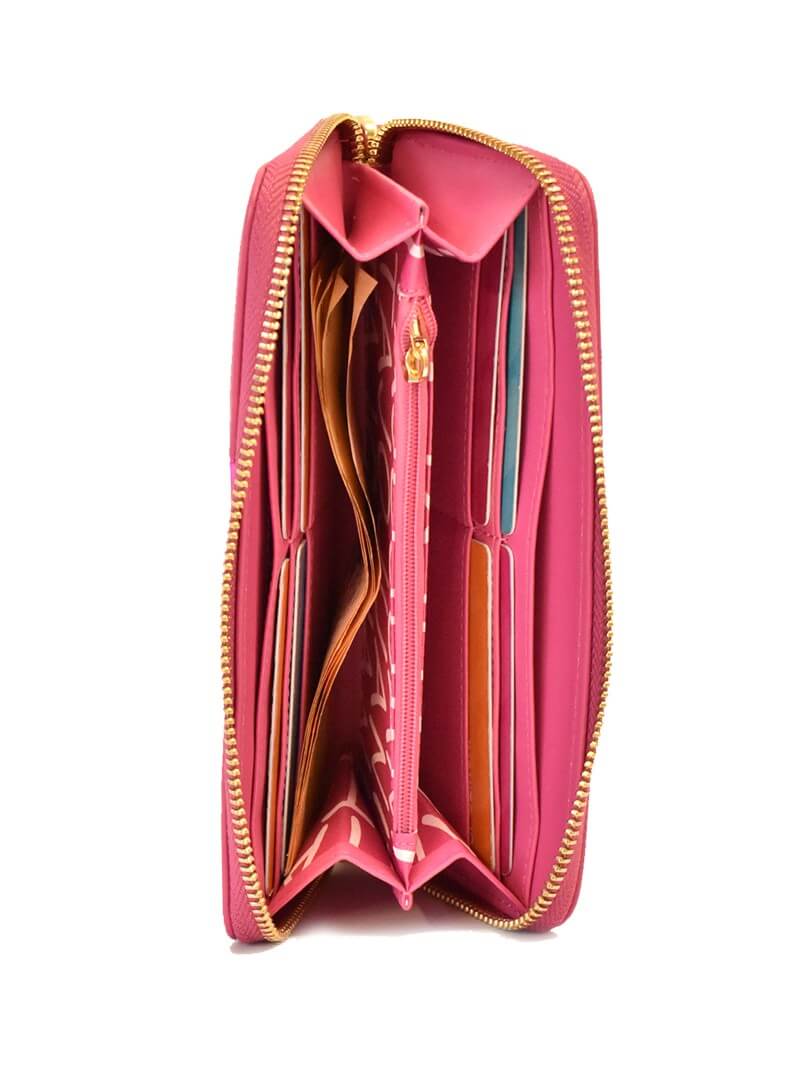 BILLETERA FUCSIA HAND POCKET