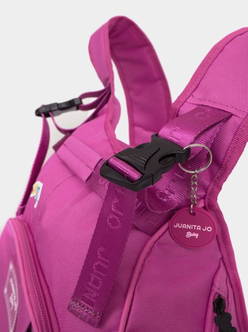 MOCHILA MATERNAL FUCSIA JUANITA BABY