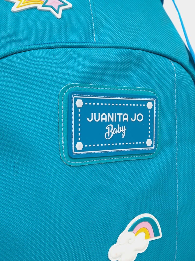 MOCHILA MATERNAL TURQUESA JUANITA BABY