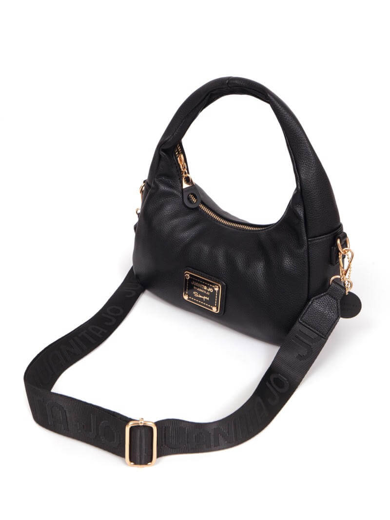 BANDOLERA BAGUETTE NEGRA AMELIE