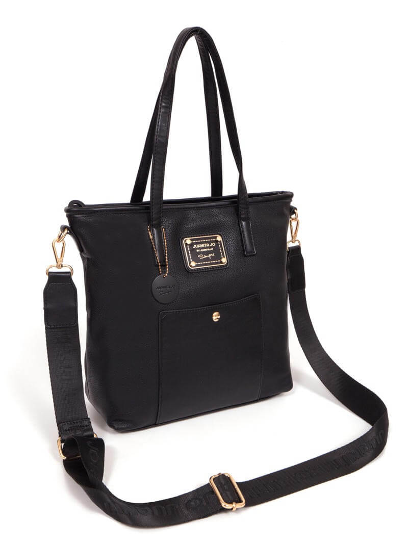 Cartera negra Duo