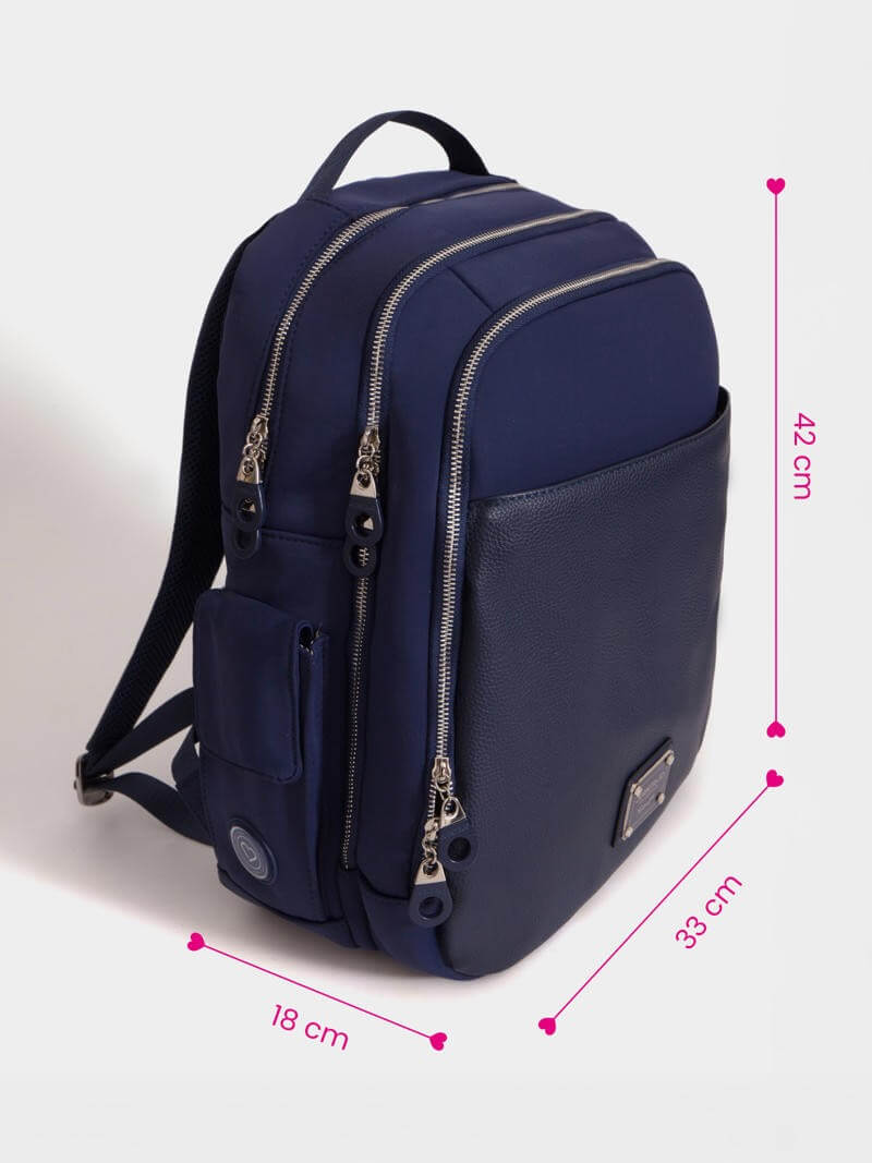 Mochila para notebook de "14 de neoprene azul Aeryn