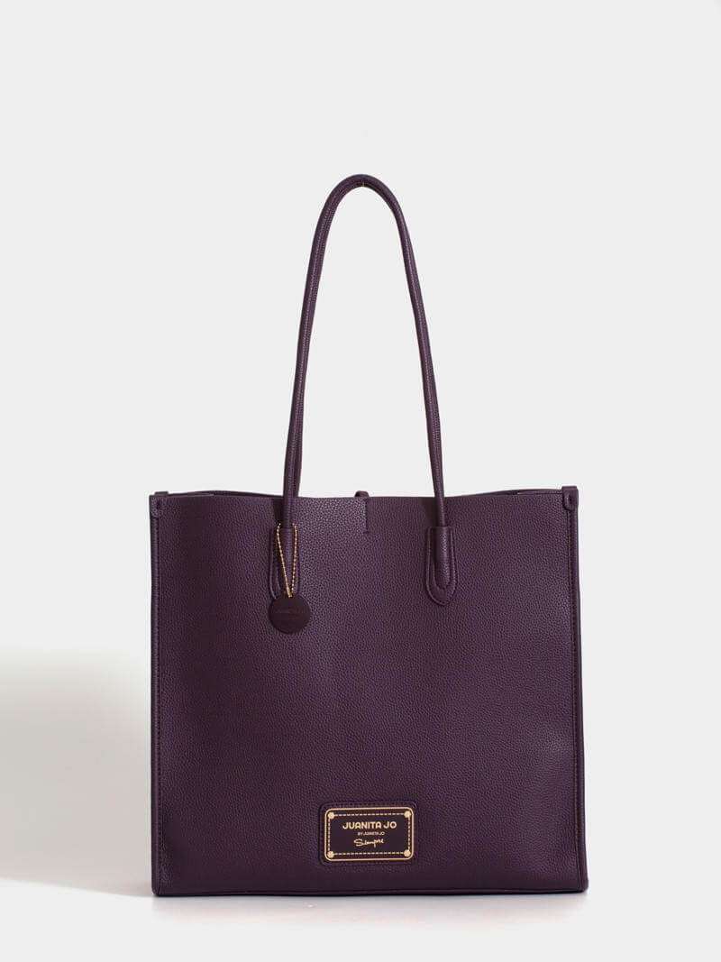 Shopping bag berenjena Madison