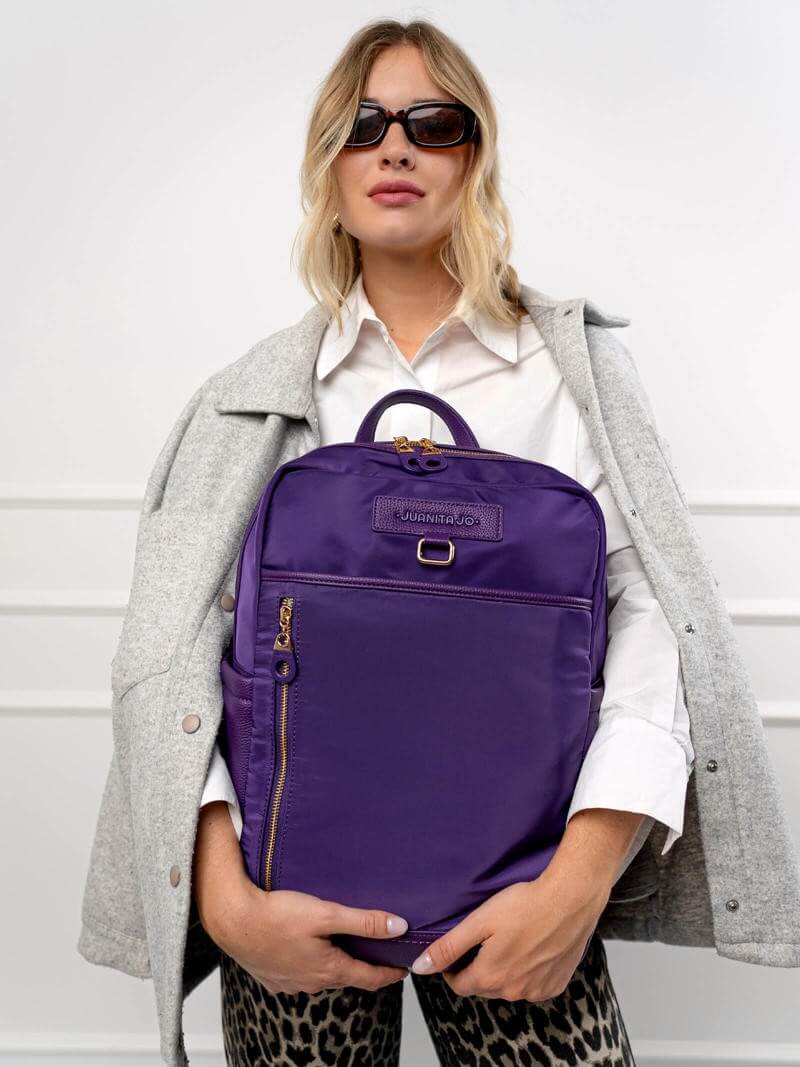 Mochila violeta Vera