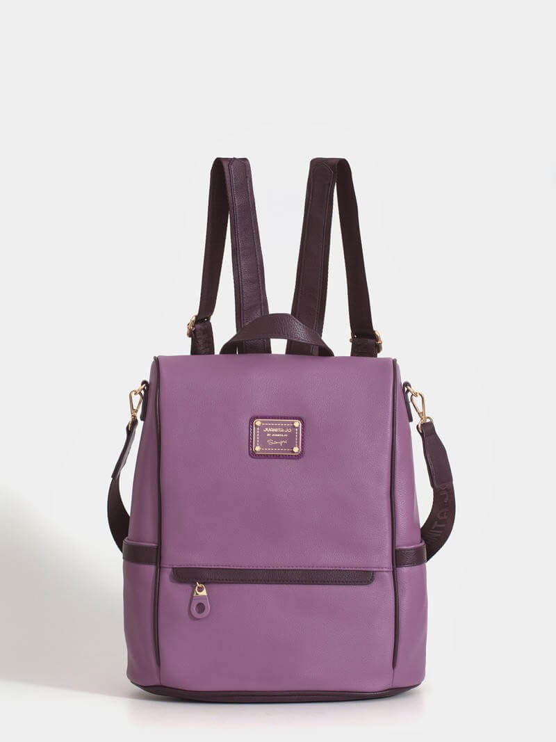 Mochila antirrobo violeta Belén