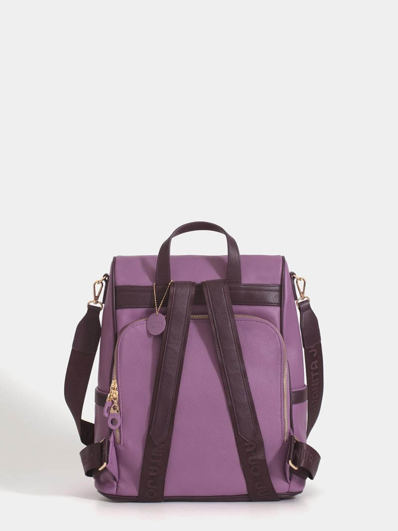 Mochila antirrobo violeta Belén