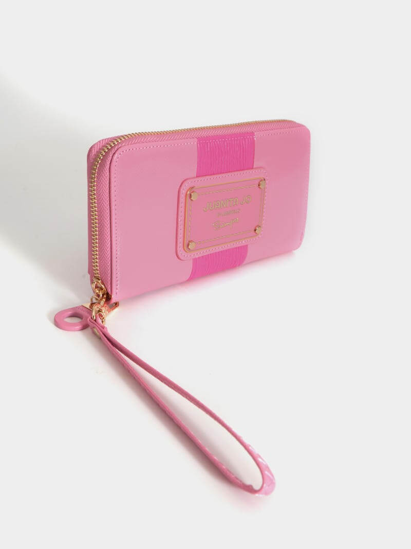 Billetera hand pocket fucsia