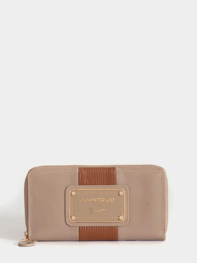 Billetera hand pocket camel