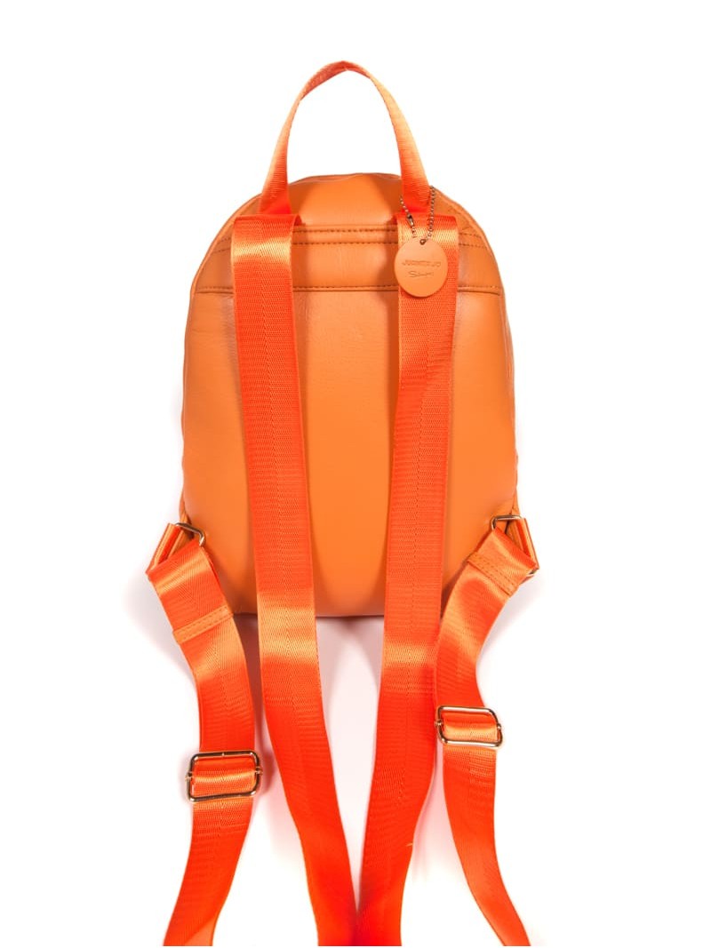 MOCHILA PUFFER  NARANJA MELANIE