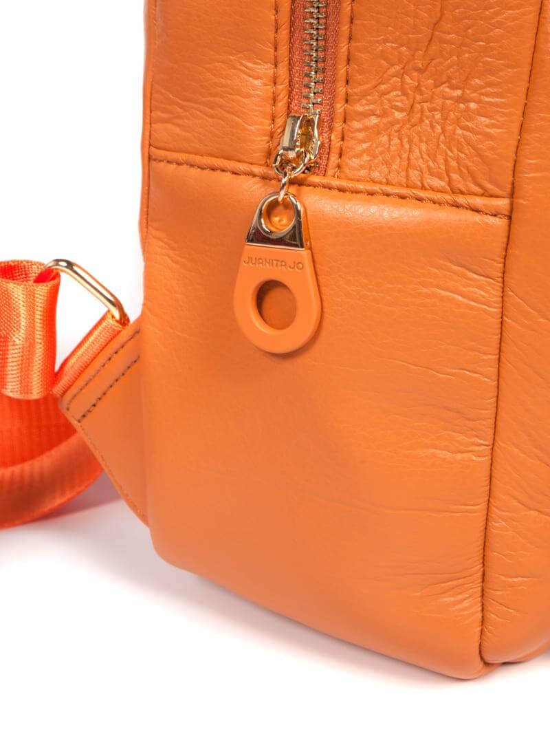 MOCHILA PUFFER  NARANJA MELANIE