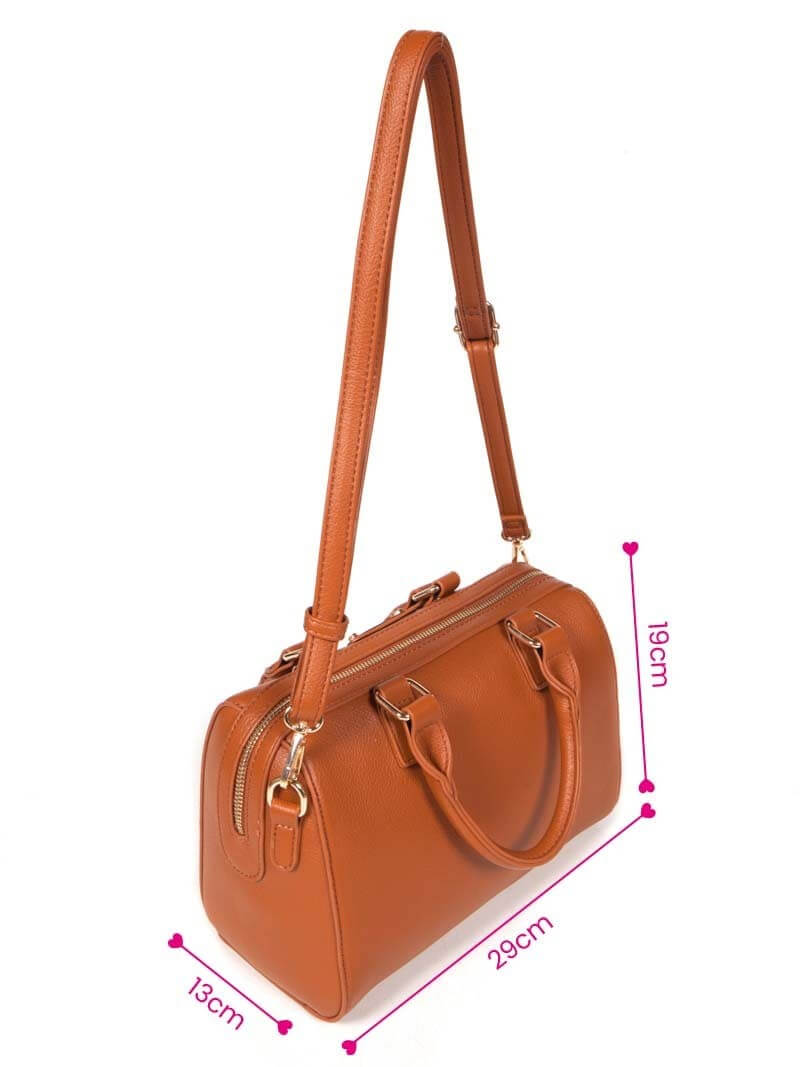 Cartera baulito suela monogram letras