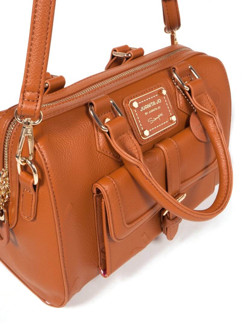 Cartera baulito suela monogram letras