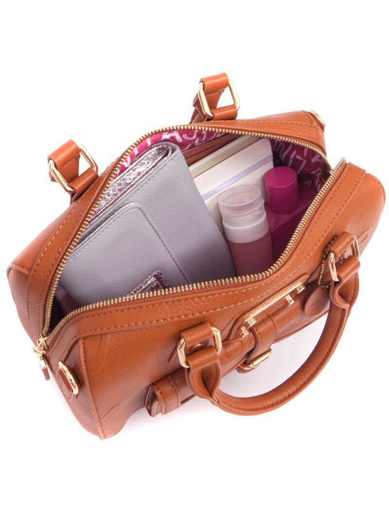 Cartera baulito suela monogram letras