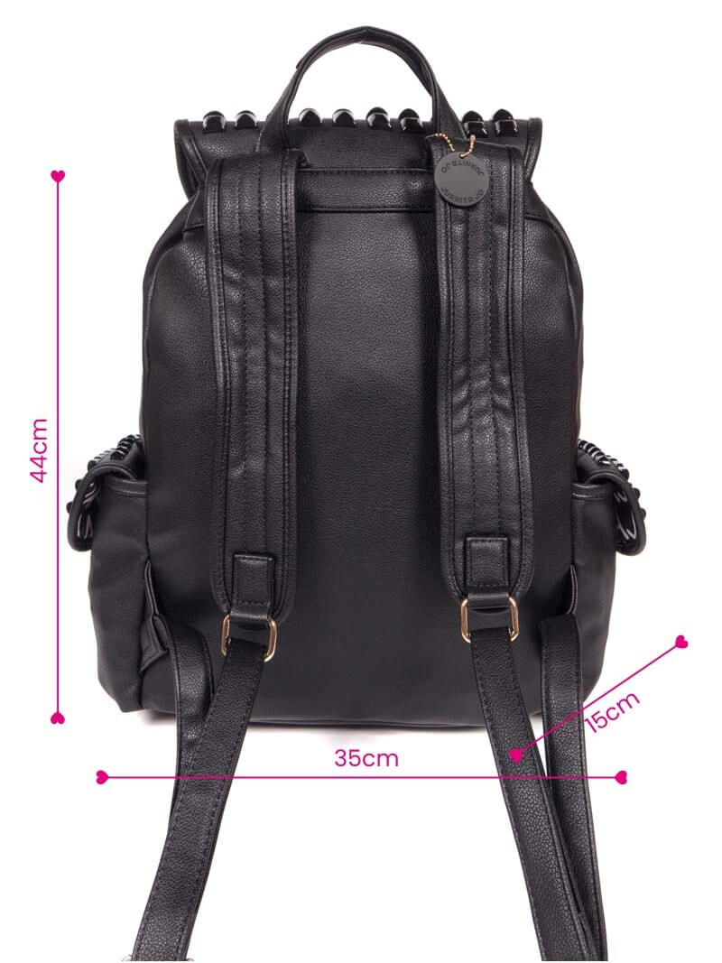 Mochila para notebook de "14 negra y oro Mari Curie