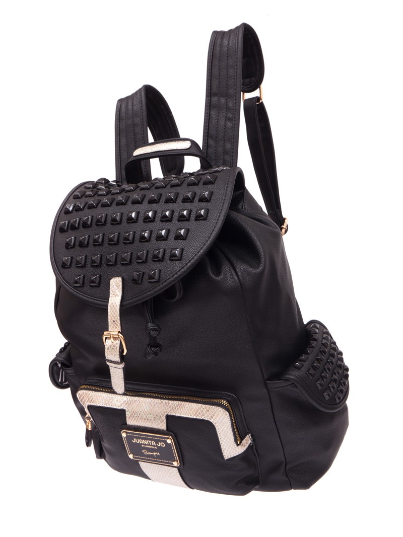 Mochila para notebook de "14 negra y oro Mari Curie