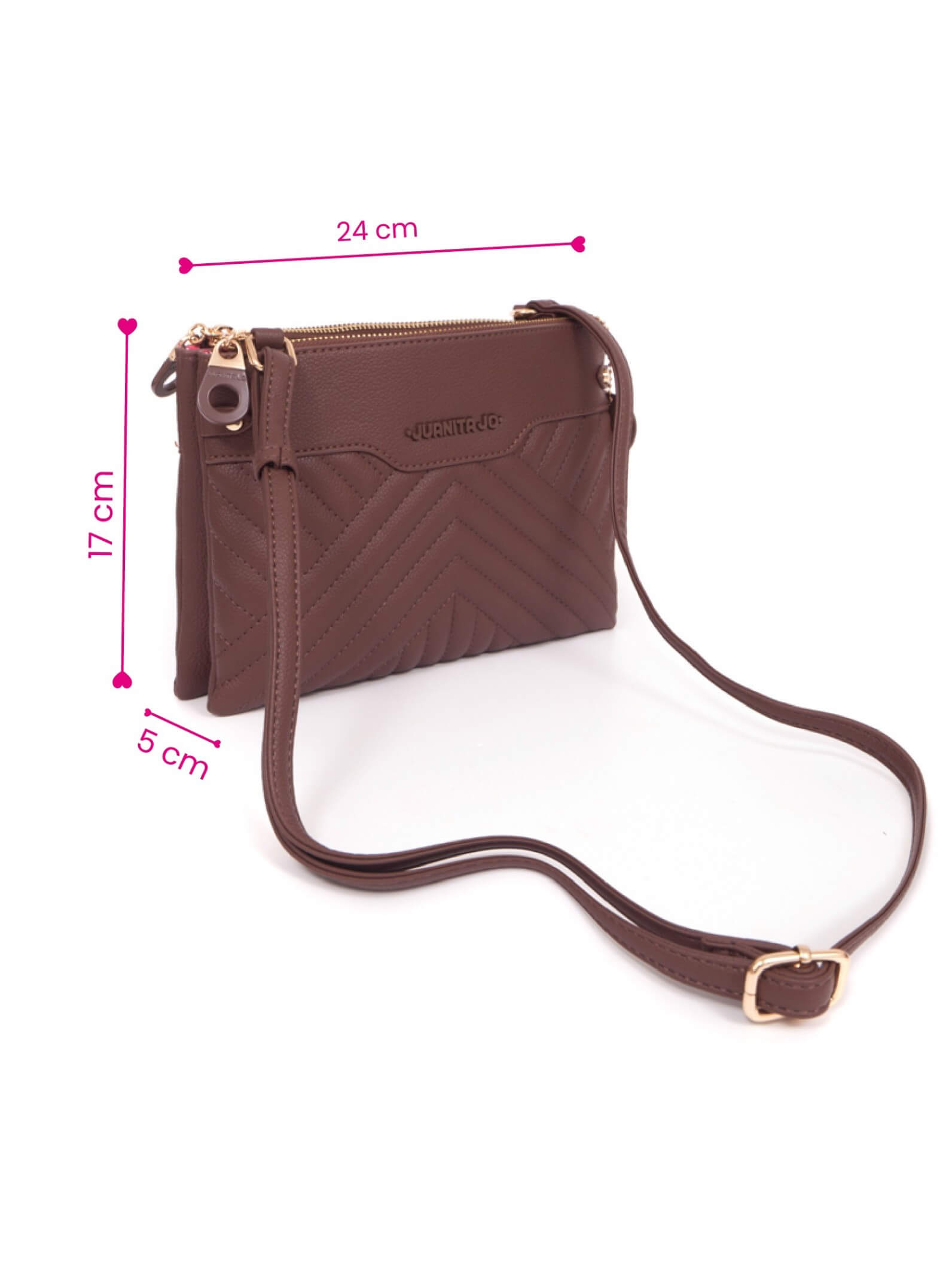 BANDOLERA  MARRÓN SYRAX