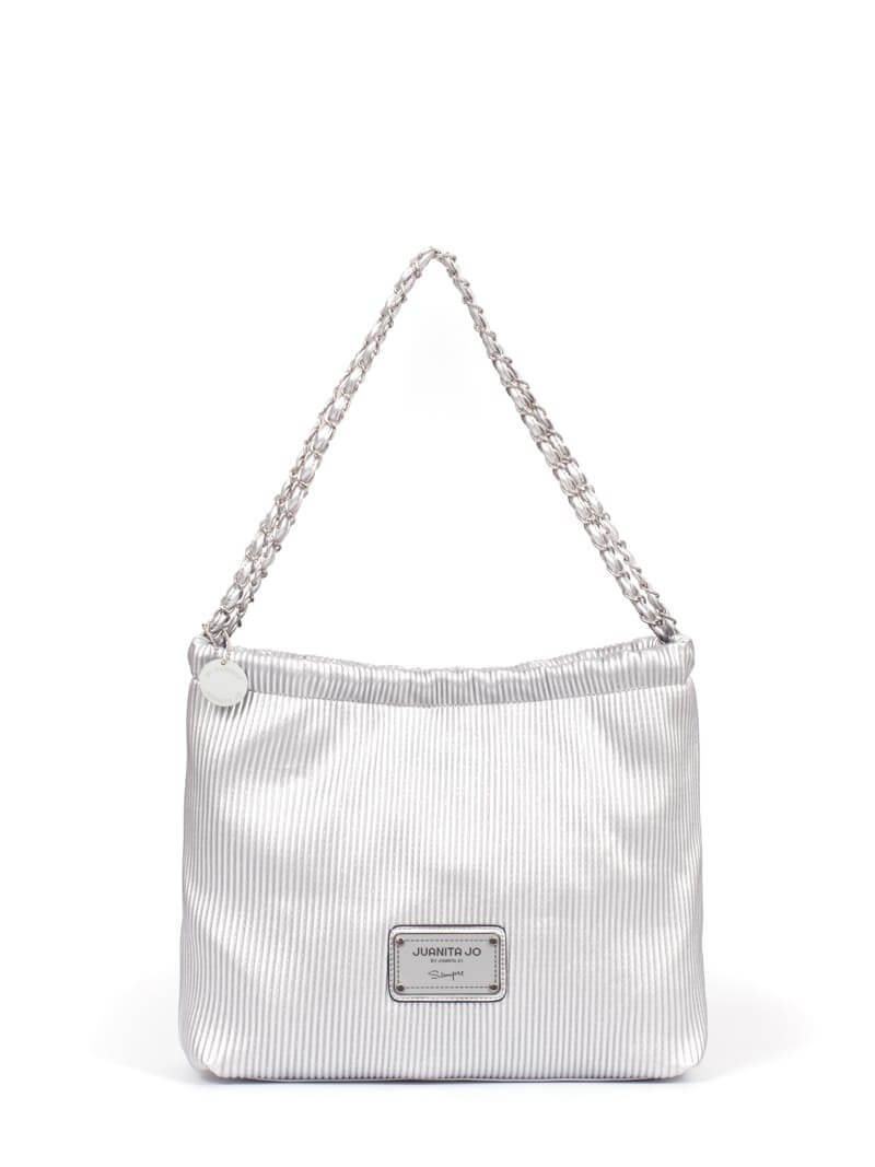 BOLSO ELARA PLATEADO