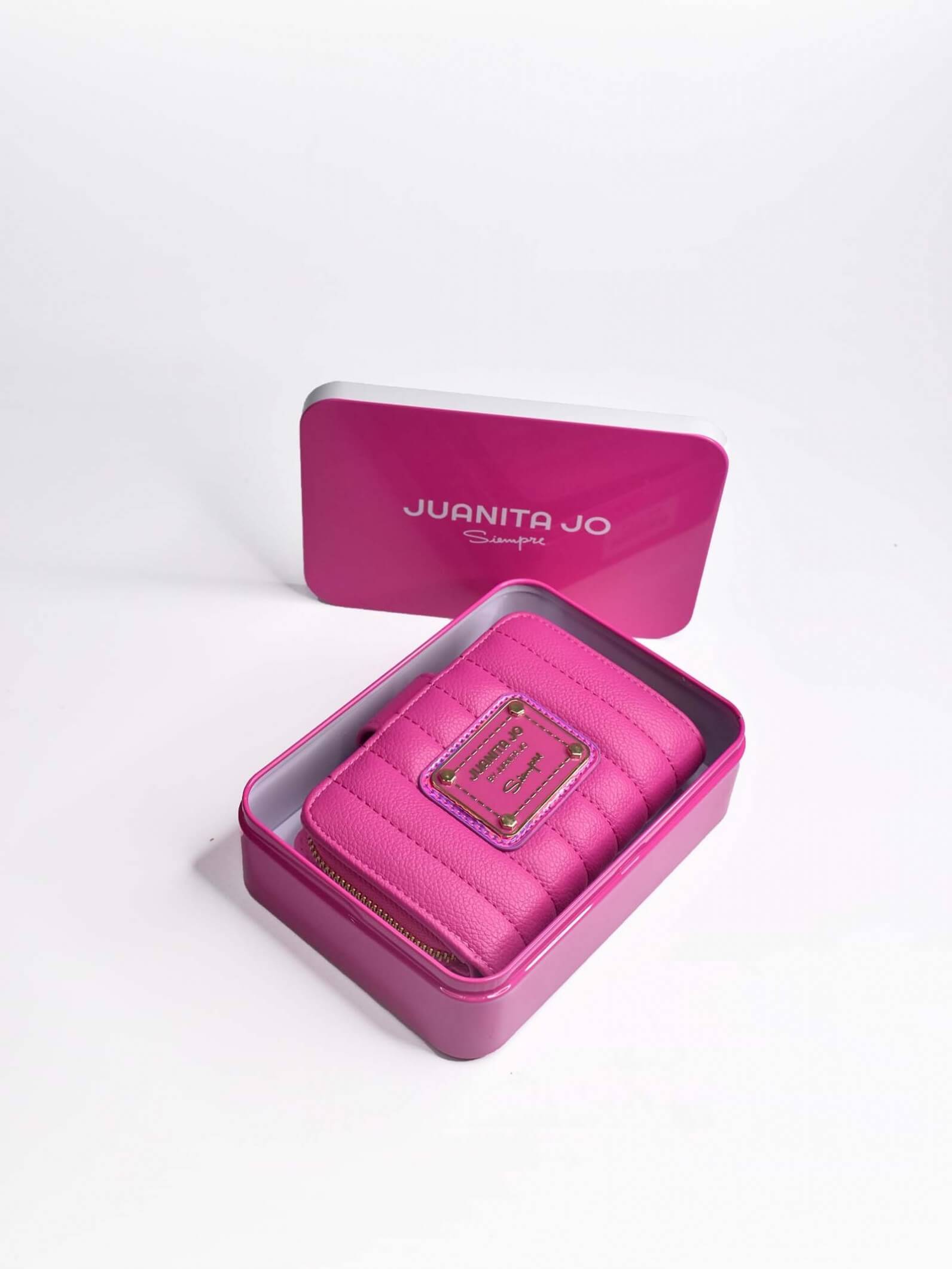 BILLETERA PEQUEÑA FUCSIA