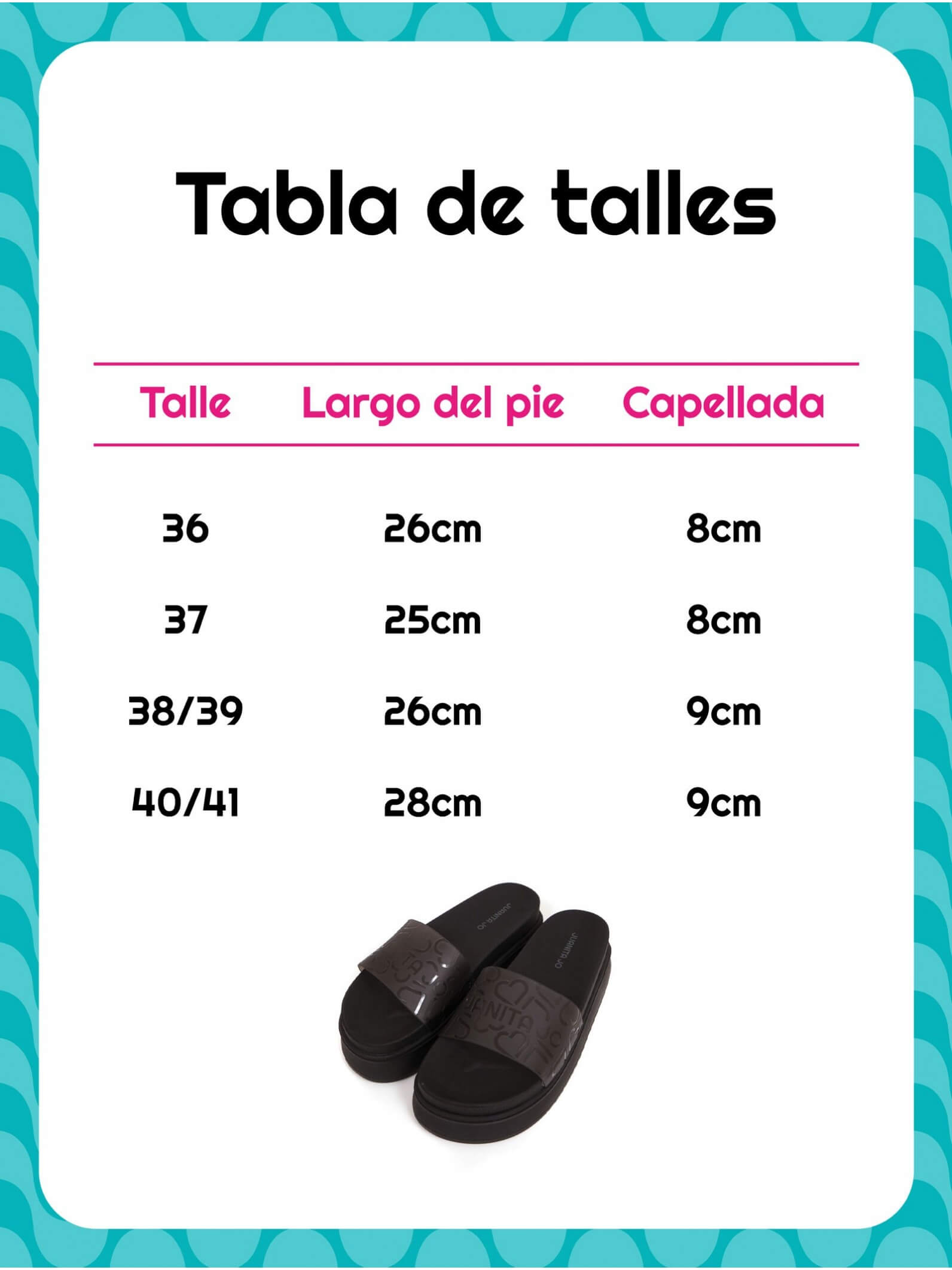 OJOTAS MONOGRAM CON PLATAFORMA NEGRAS