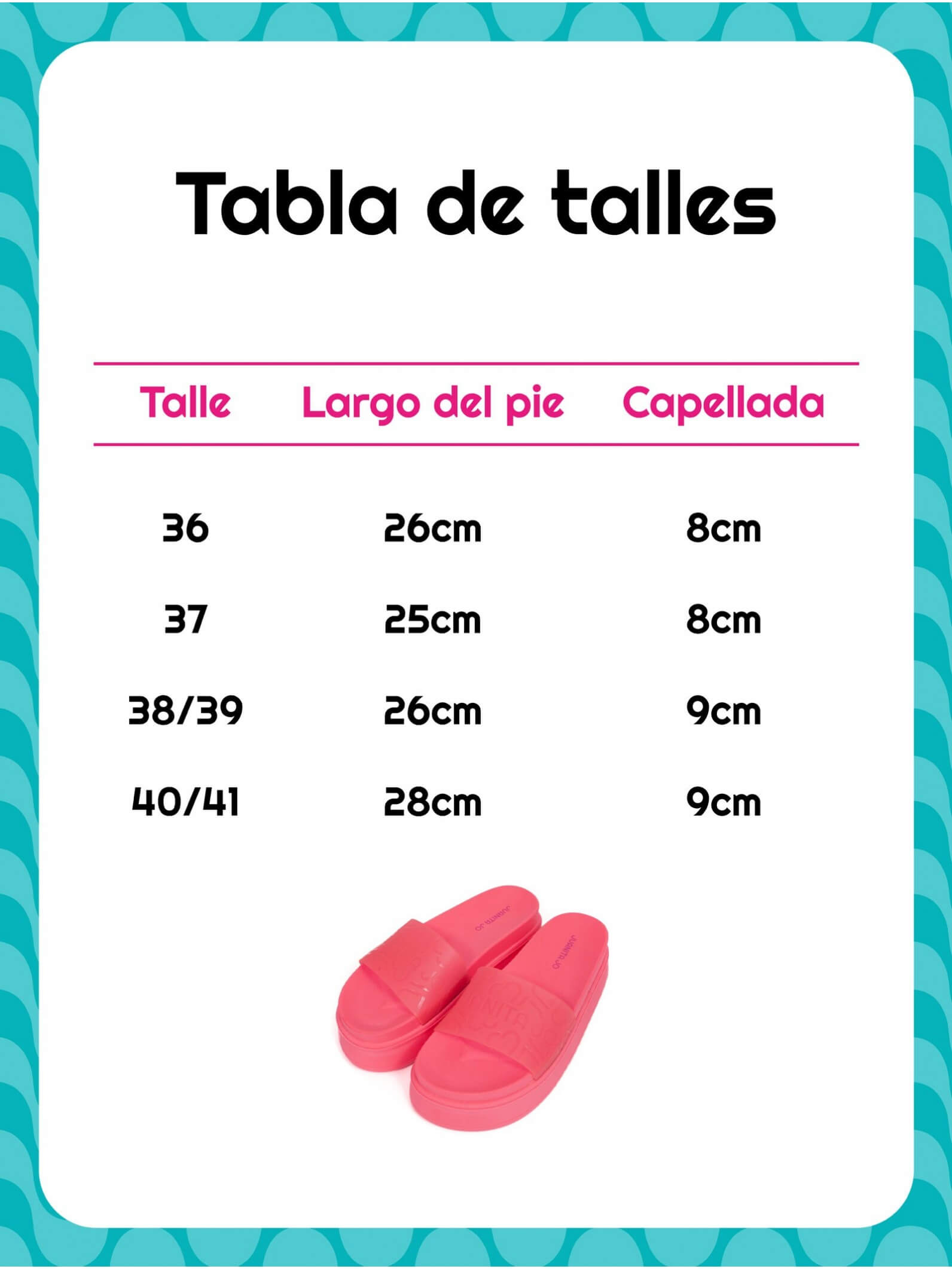 OJOTAS MONOGRAM CON PLATAFORMA FUCSIAS