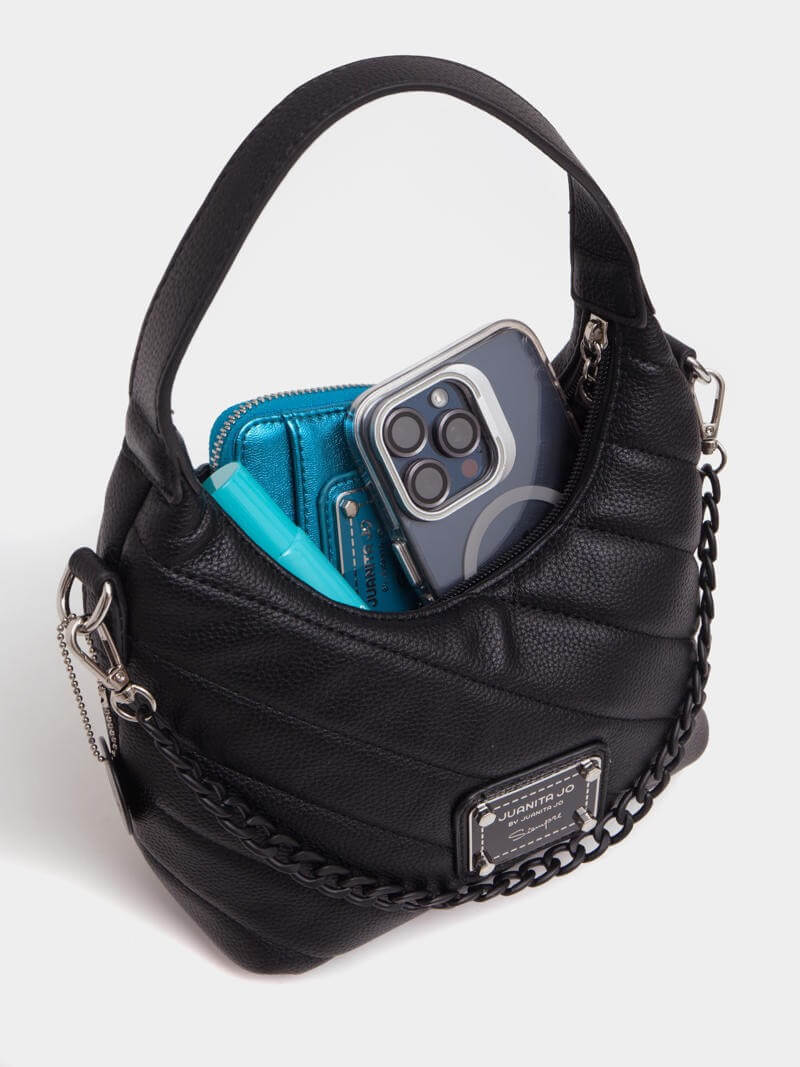 Cartera Baguette negra Andes