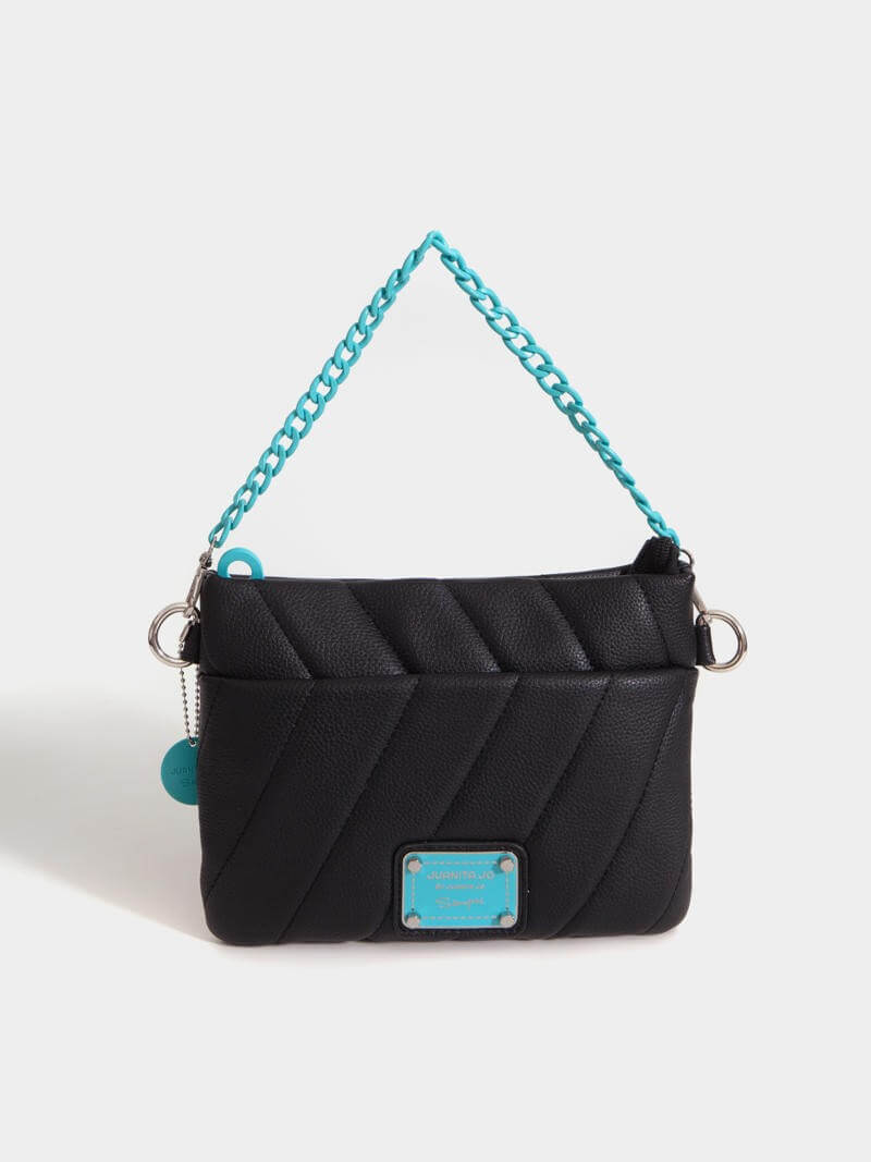 Bandolera negra y turquesa Andes