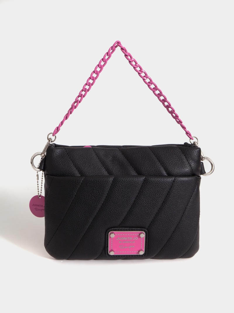 Bandolera negra y fucsia Andes