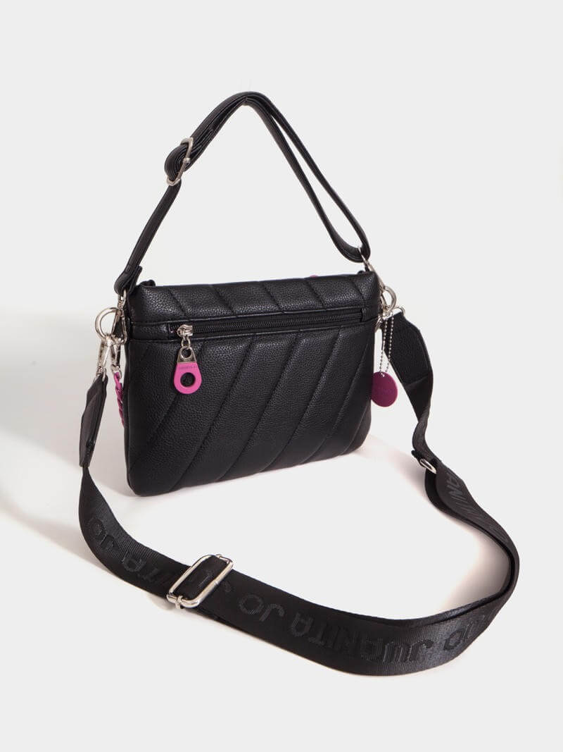Bandolera negra y fucsia Andes