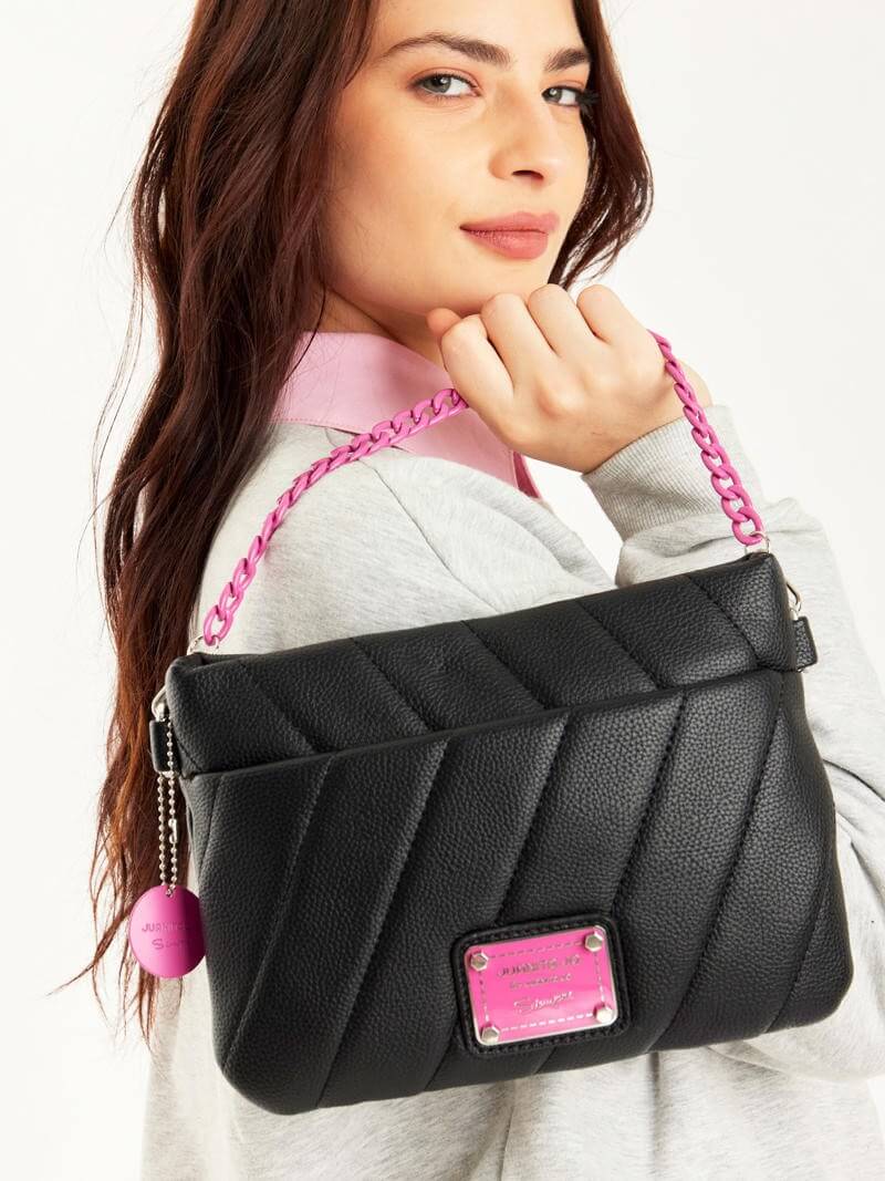 Bandolera negra y fucsia Andes