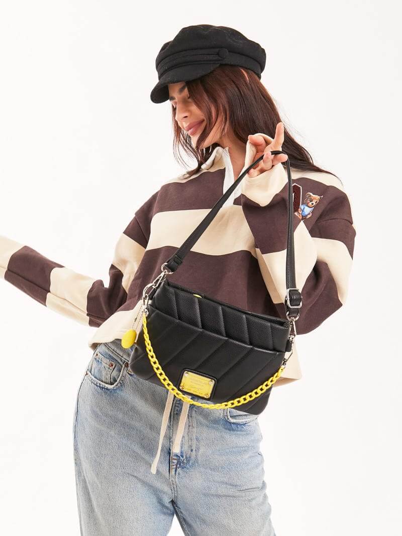 Bandolera negra y amarillo Andes