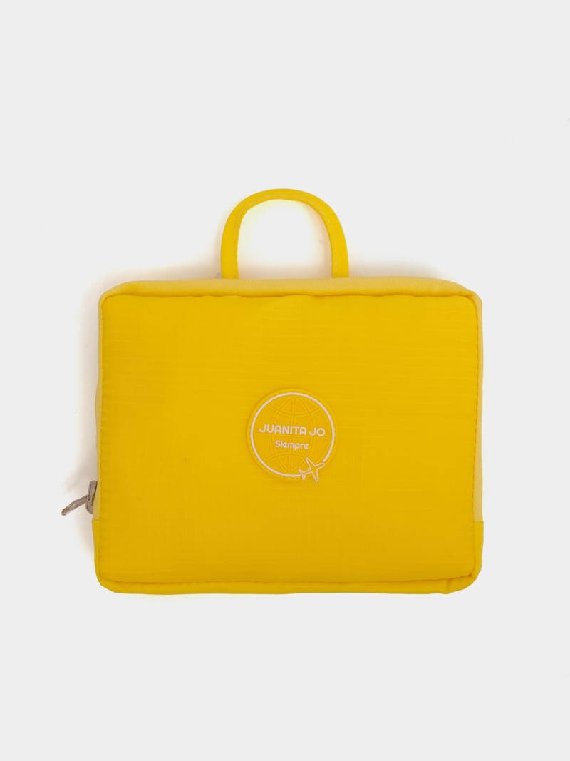 Cartera plegable para viaje amarillo Minimax
