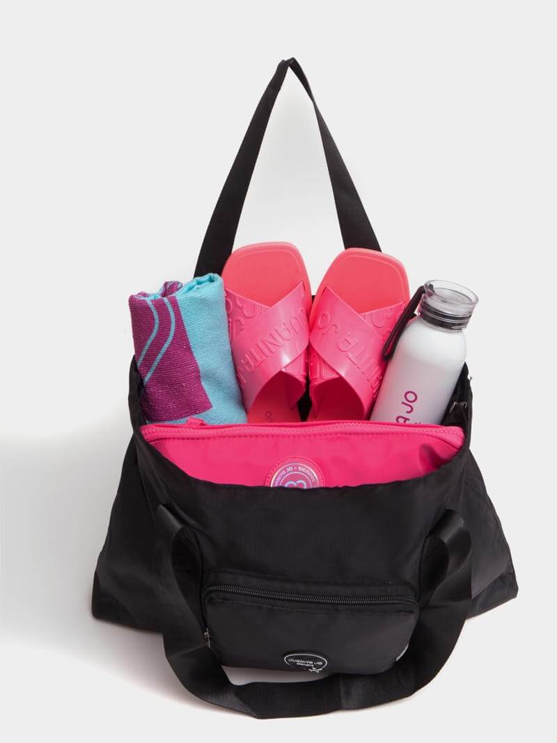 Cartera plegable para viaje negro Minimax