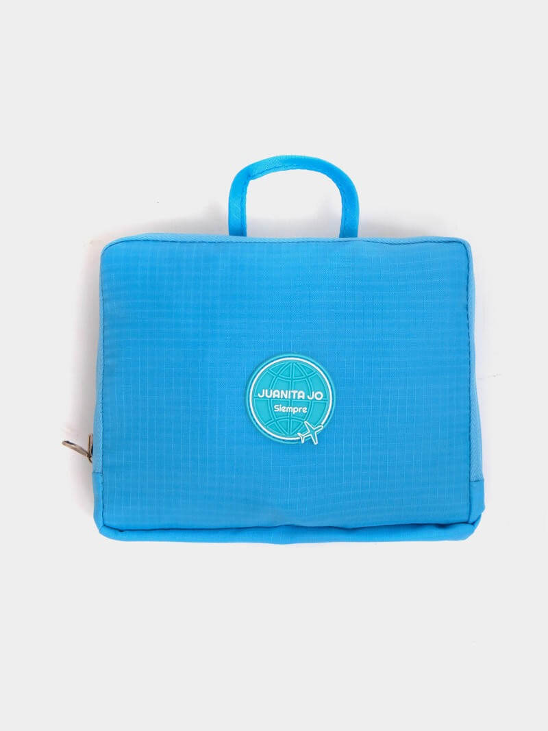 Cartera plegable para viaje turquesa Minimax