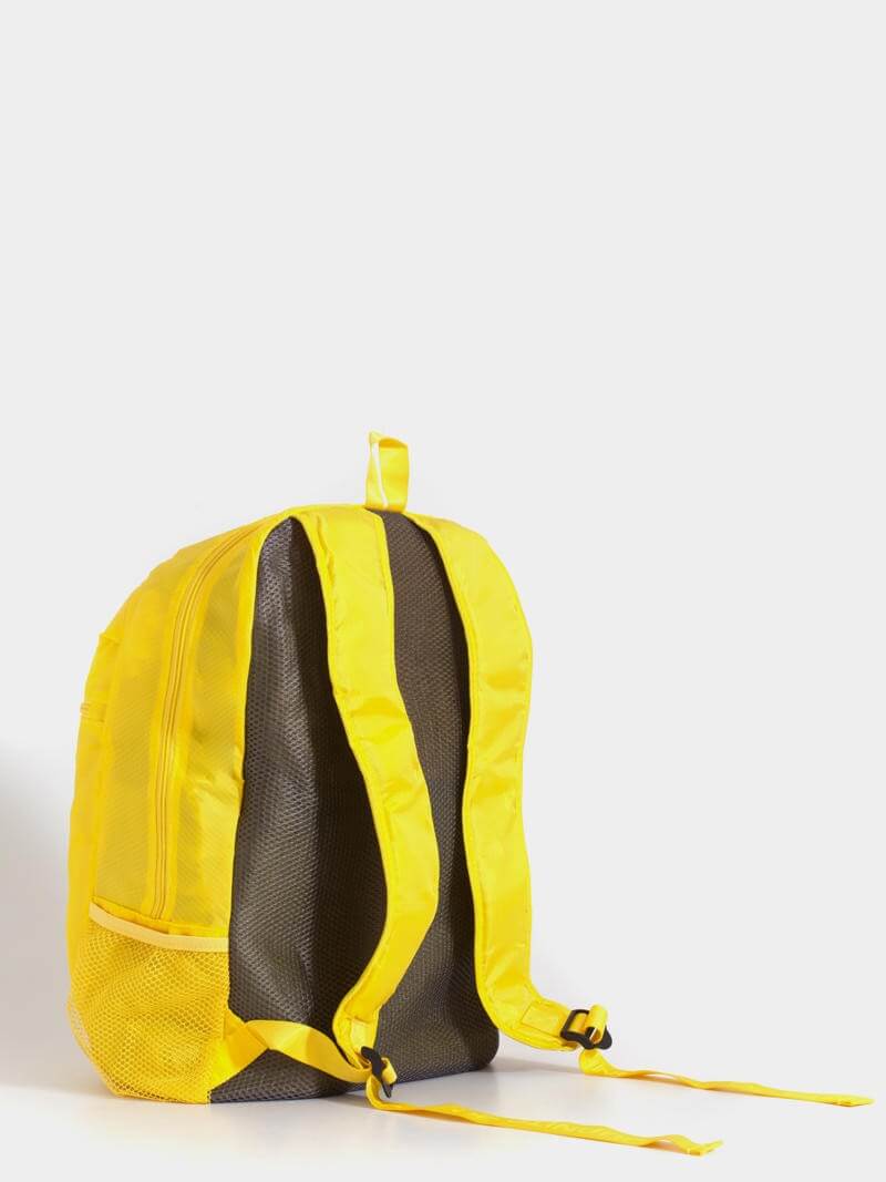 Mochila plegable para viaje  amarilla Minimax