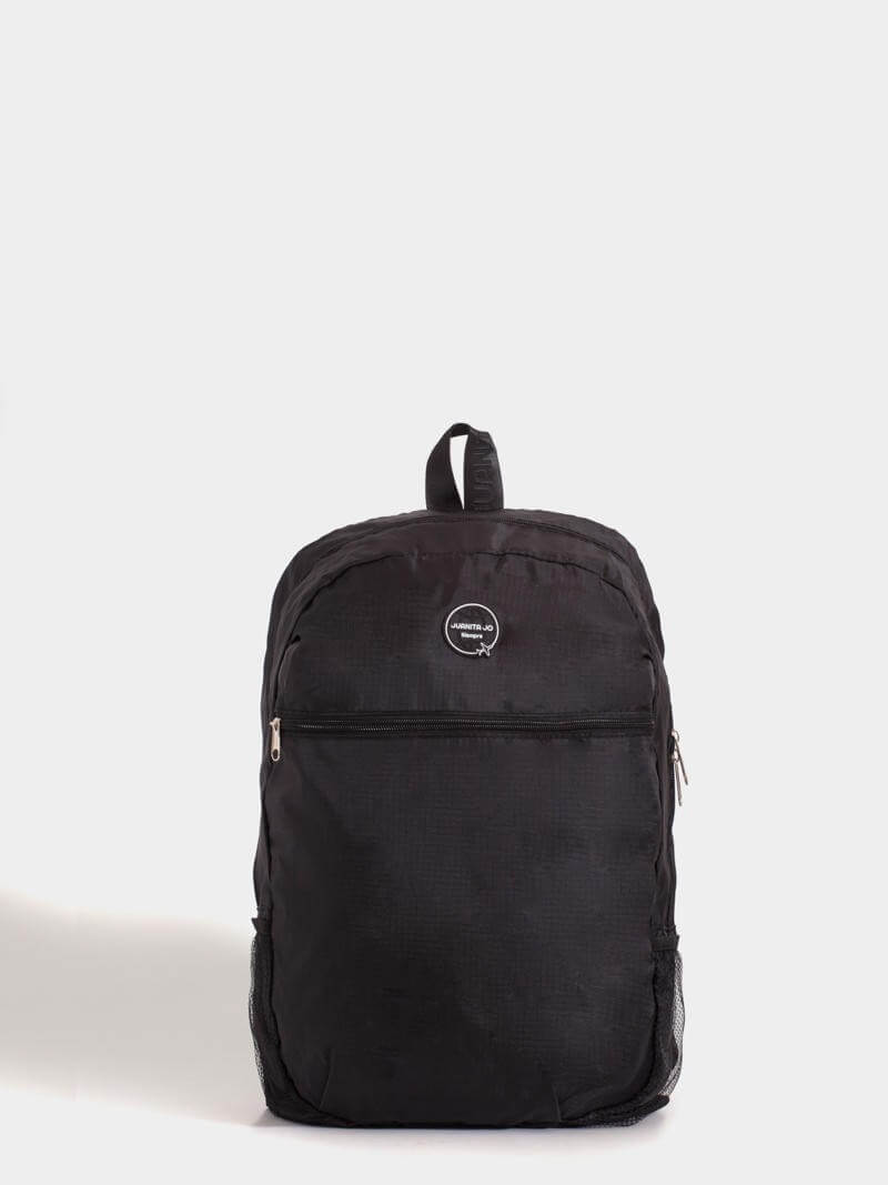 Mochila plegable para viaje negra Minimax