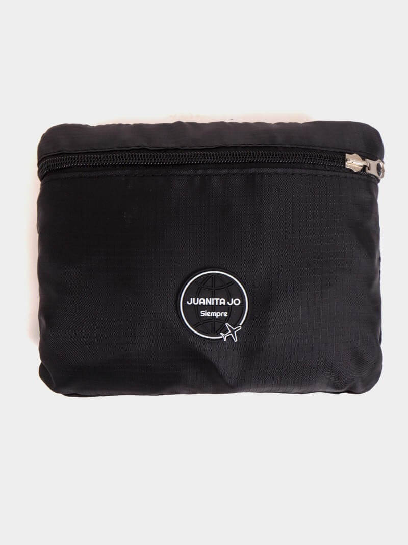 Mochila plegable para viaje negra Minimax