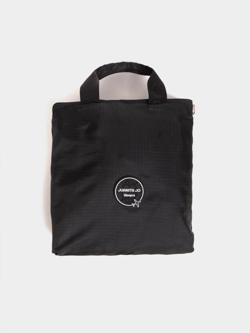 Bolso  grande plegable para viaje negro Minimax