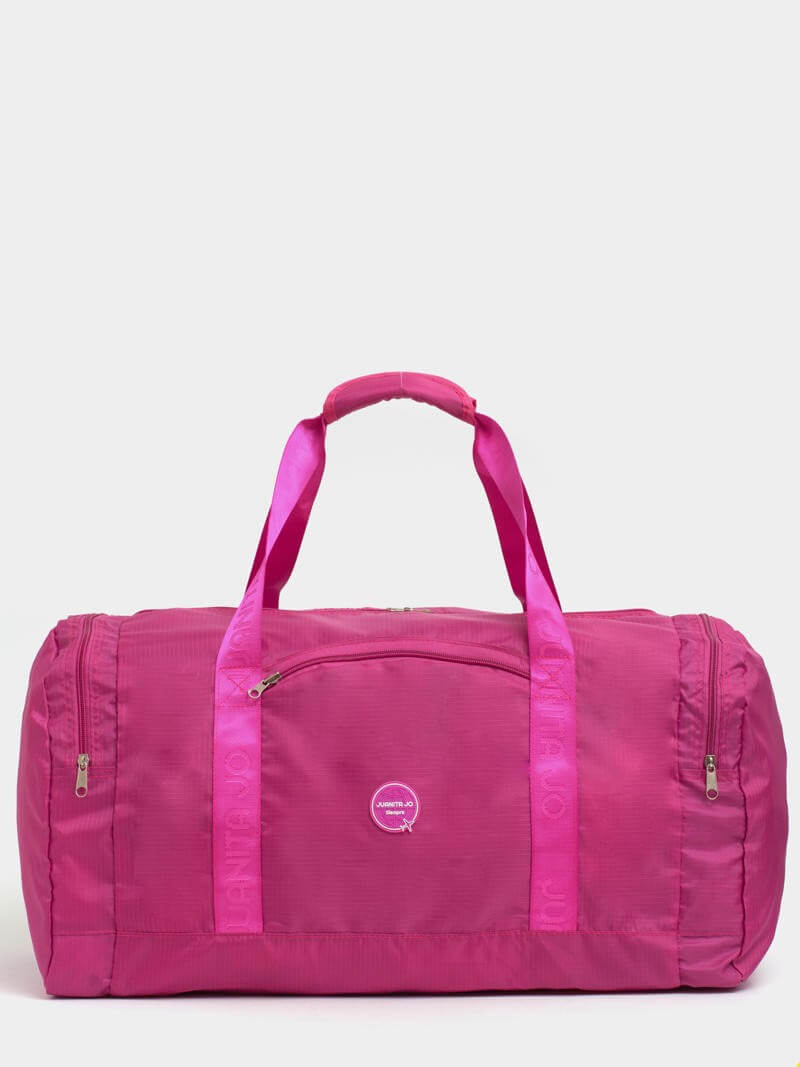Bolso  grande plegable para viaje fucsia Minimax