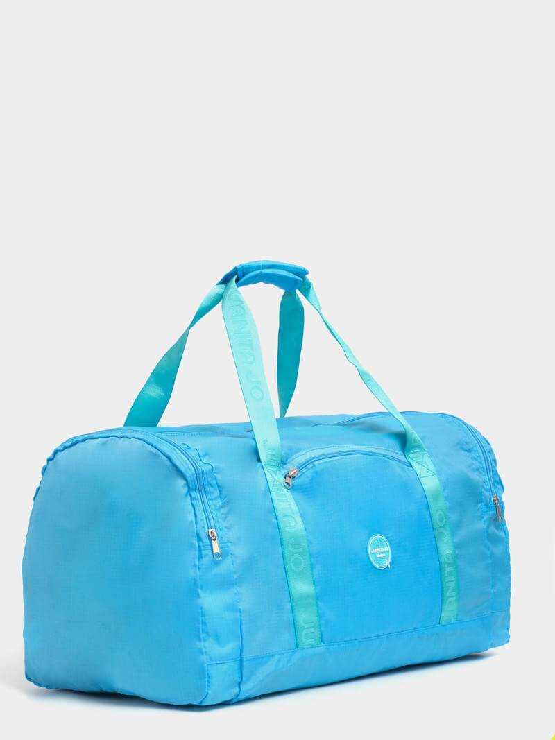 Bolso  grande plegable para viaje turquesa Minimax
