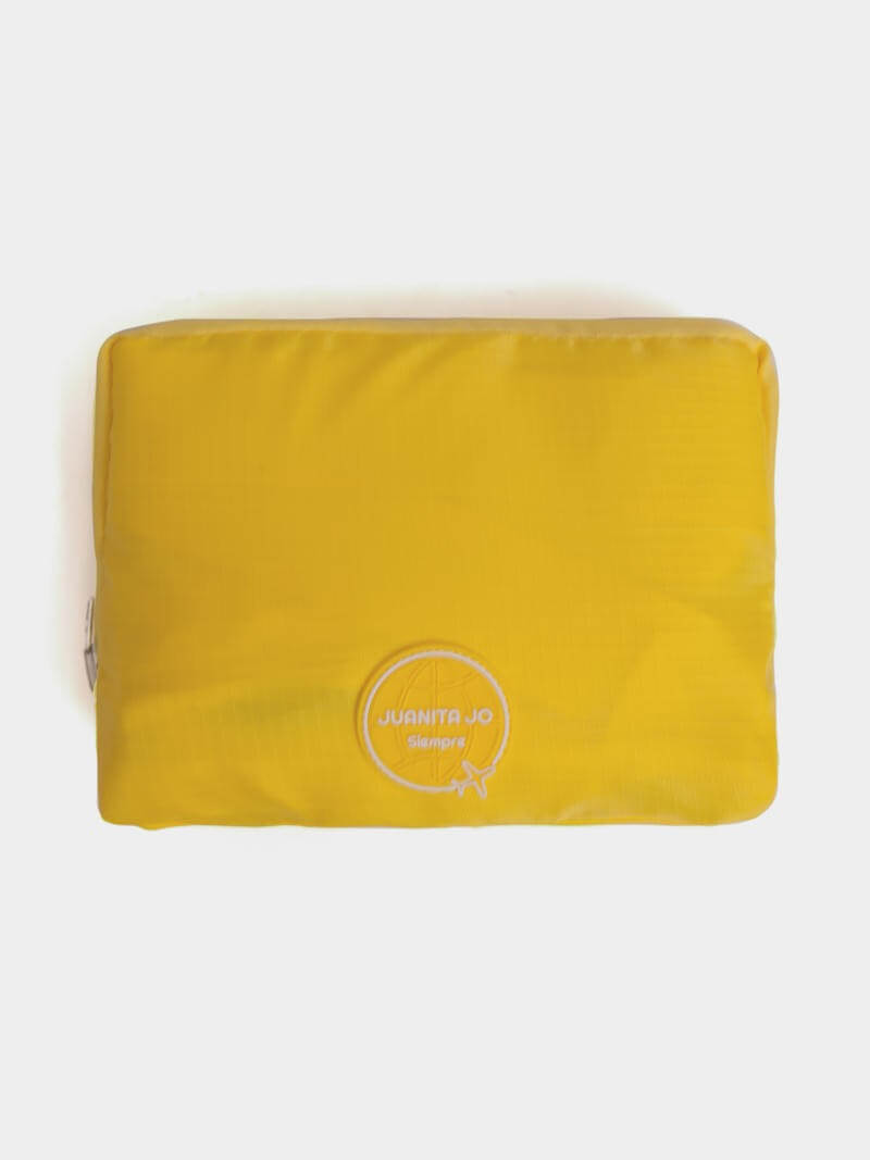Bolso mediano plegable para viaje amarillo Minimax