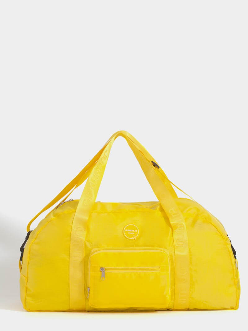 Bolso mediano plegable para viaje amarillo Minimax