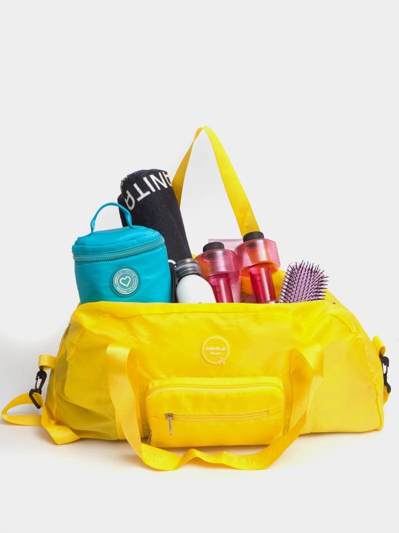 Bolso mediano plegable para viaje amarillo Minimax