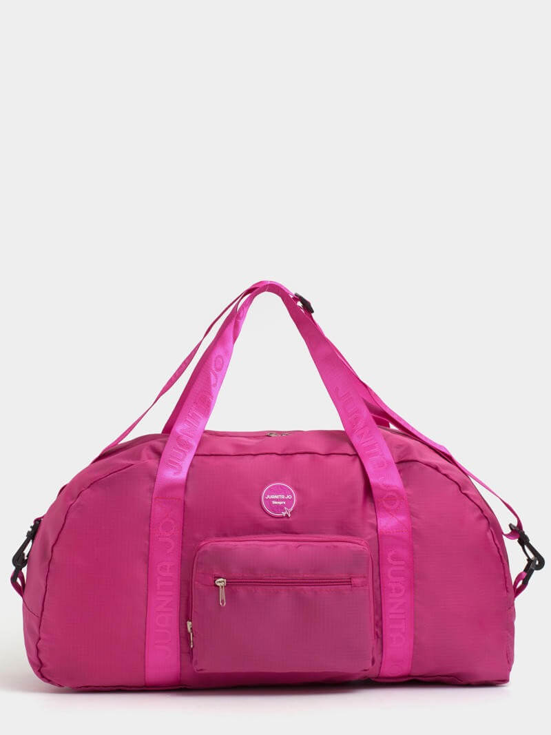 Bolso mediano plegable para viaje fucsia Minimax